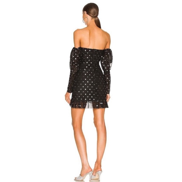 Revolve | Lovers + Friends | Elodie Mini Dress in Black Size S - Picture 4 of 10